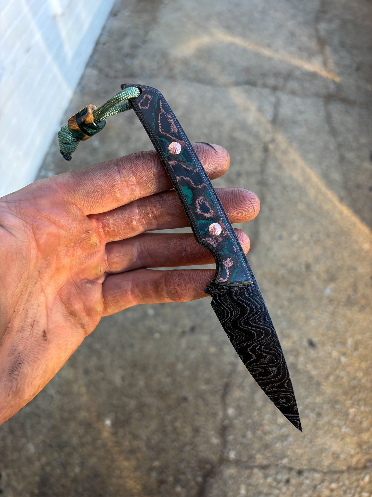 Dagger- Alabama Damascus